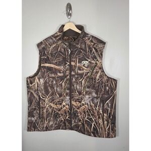Drake Waterfowl Systems Vest 2XL Camo Full Zip Hunting Outdoor